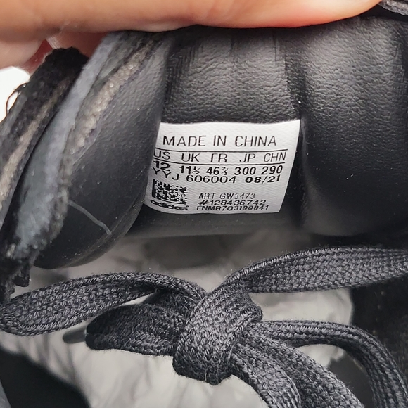 NEW Men's Sz 12 Adidas Superstar Atmos Patchwork - Core Black GW3473 - Picture 7 of 10